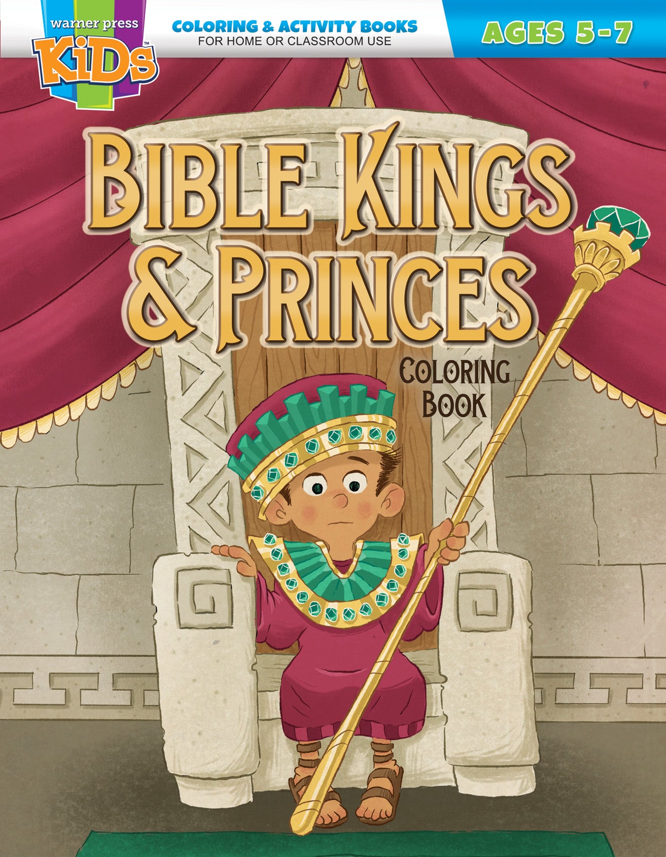 Bible Kings and Princes (NIV, Ages 5-7, Reproducible) (Warner Press Colouring & Activity Books Series)