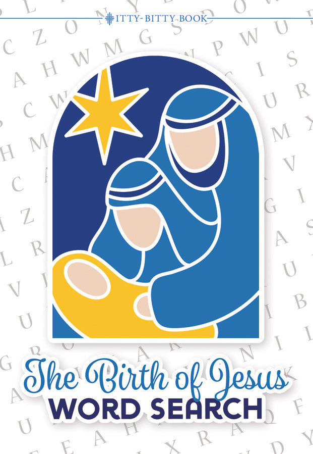 The Birth of Jesus Word Search (NIV, Itty Bitty Bible Series)