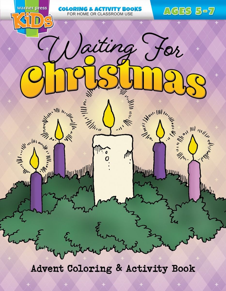 Waiting for Christmas: Christmas Coloring Activity Books (NIV 5-7 yrs, Reproducible, Warner Press Colouring & Activity Books Series)