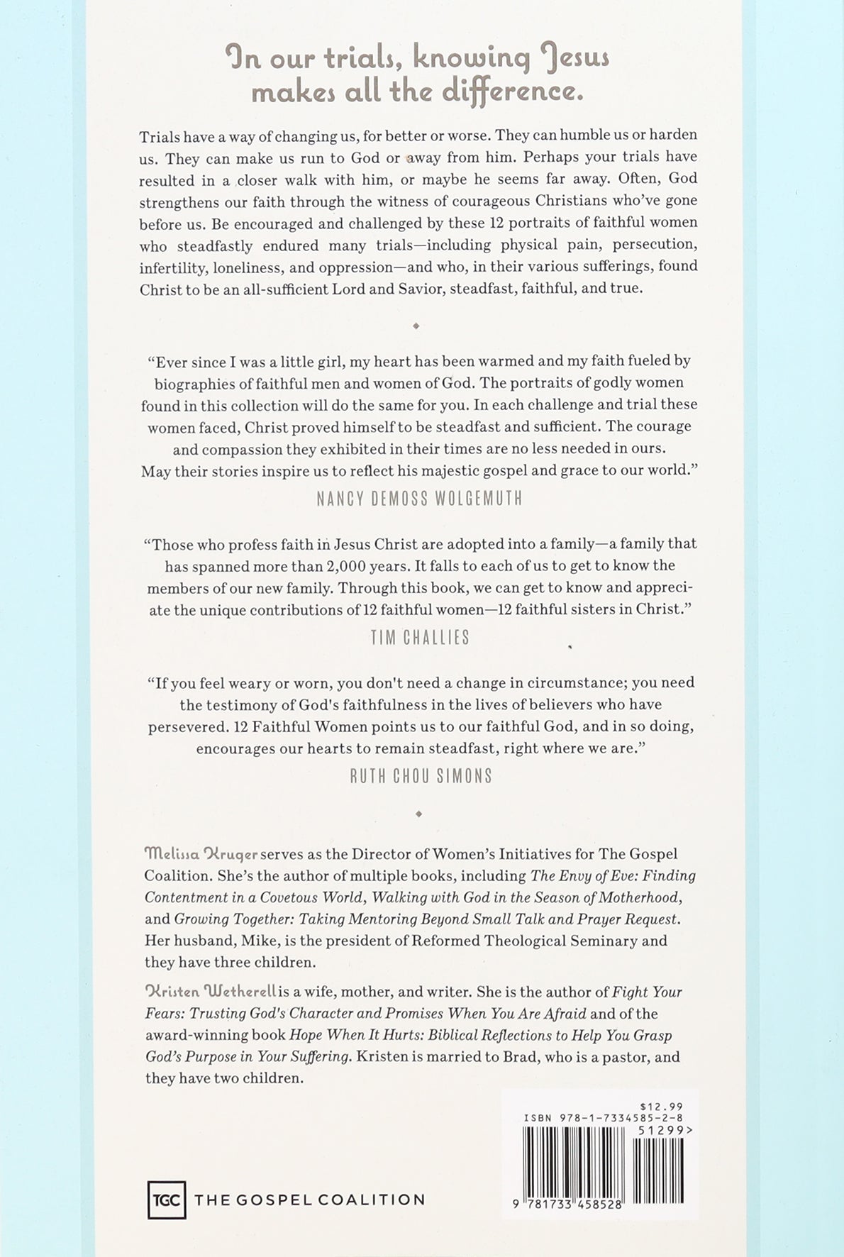 12 Faithful Women: Portraits of Steadfast Endurance