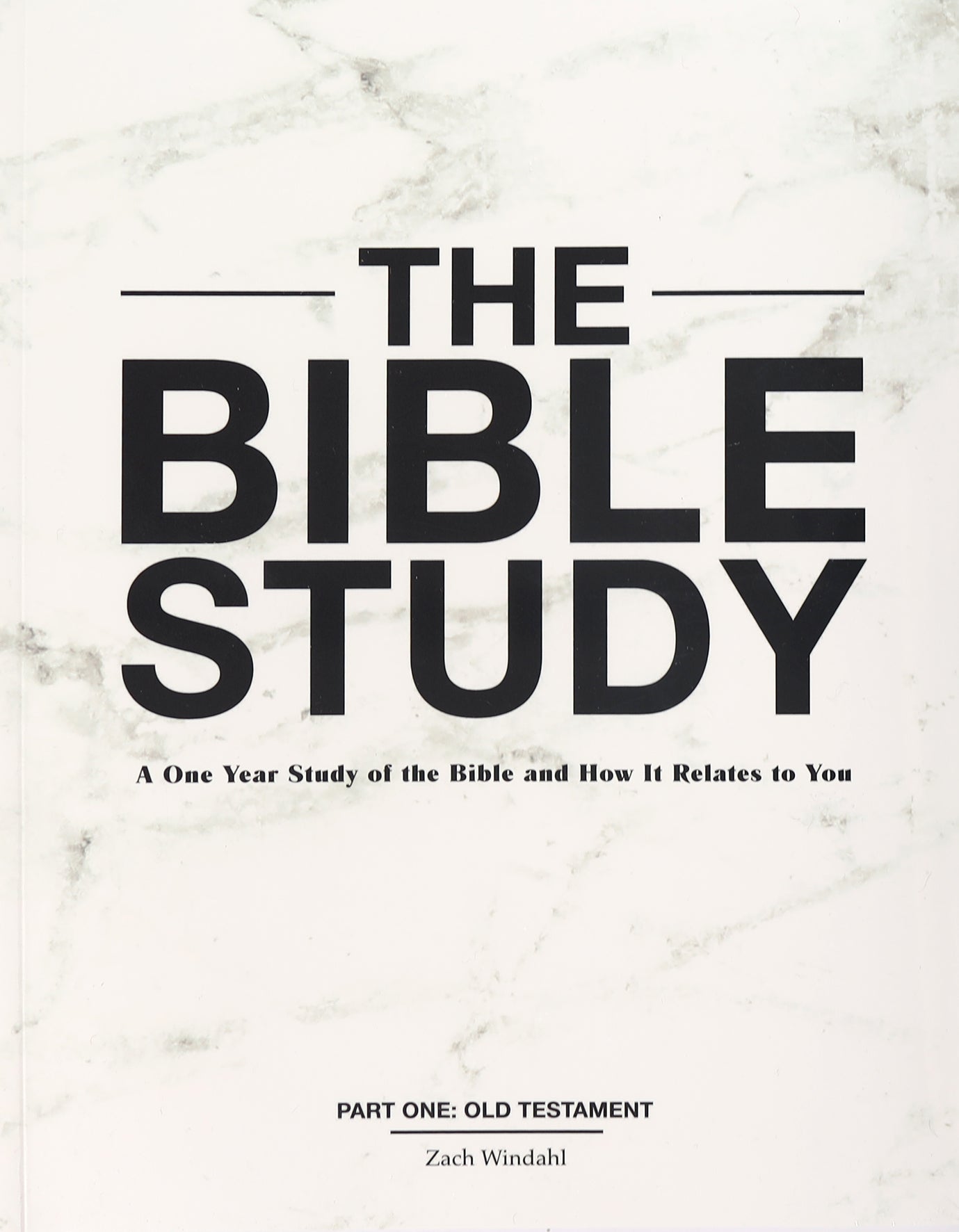The Bible Study: A One Year Study of the Bible and How It Relates to You (2 Book Bundle)