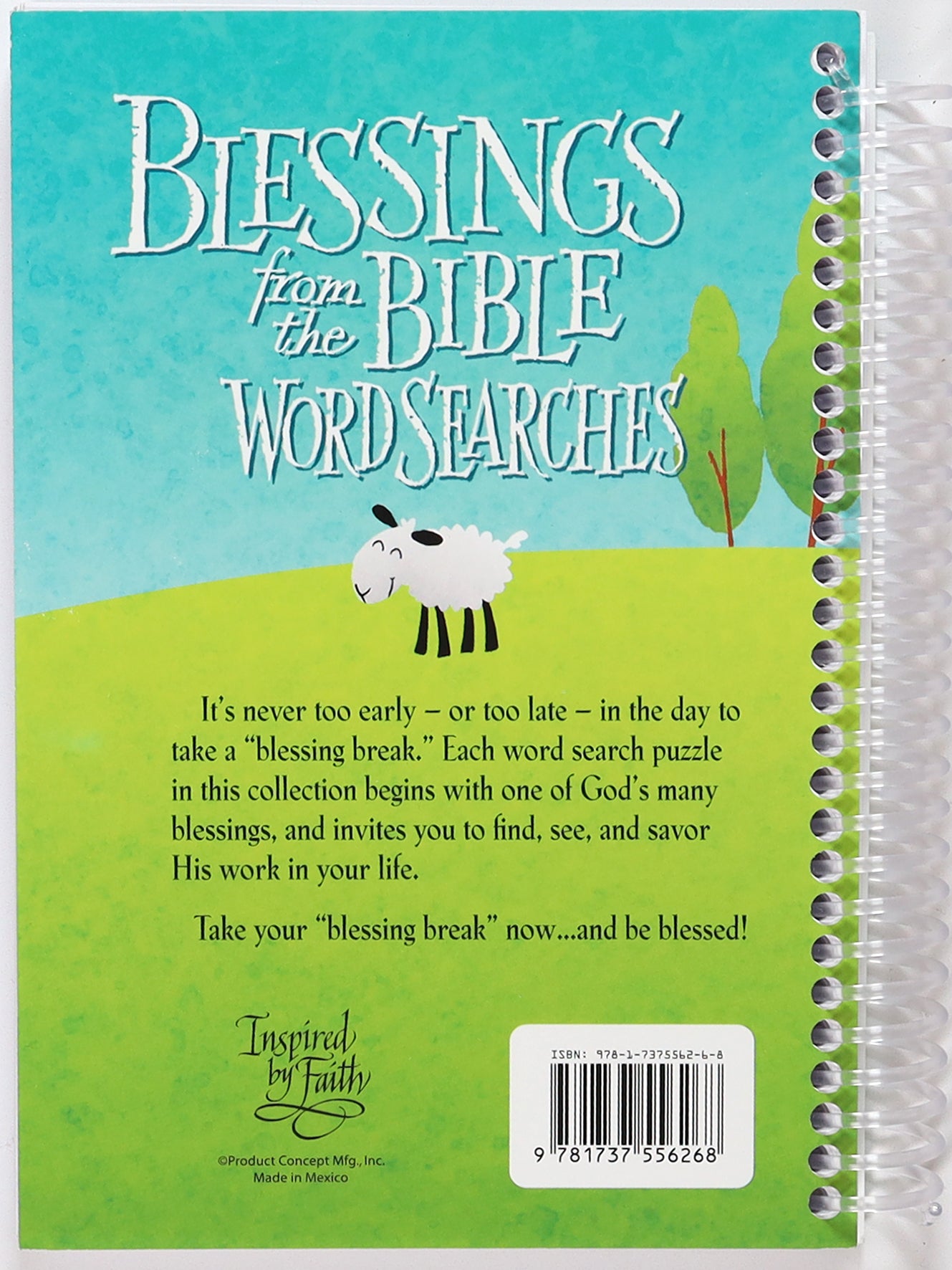 Blessings From the Bible Word Searches: Puzzles Inspired By Scriptures to Refresh the Mind and Spirit