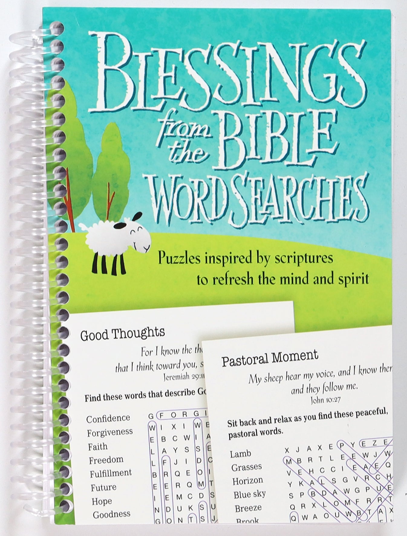 Blessings From the Bible Word Searches: Puzzles Inspired By Scriptures to Refresh the Mind and Spirit