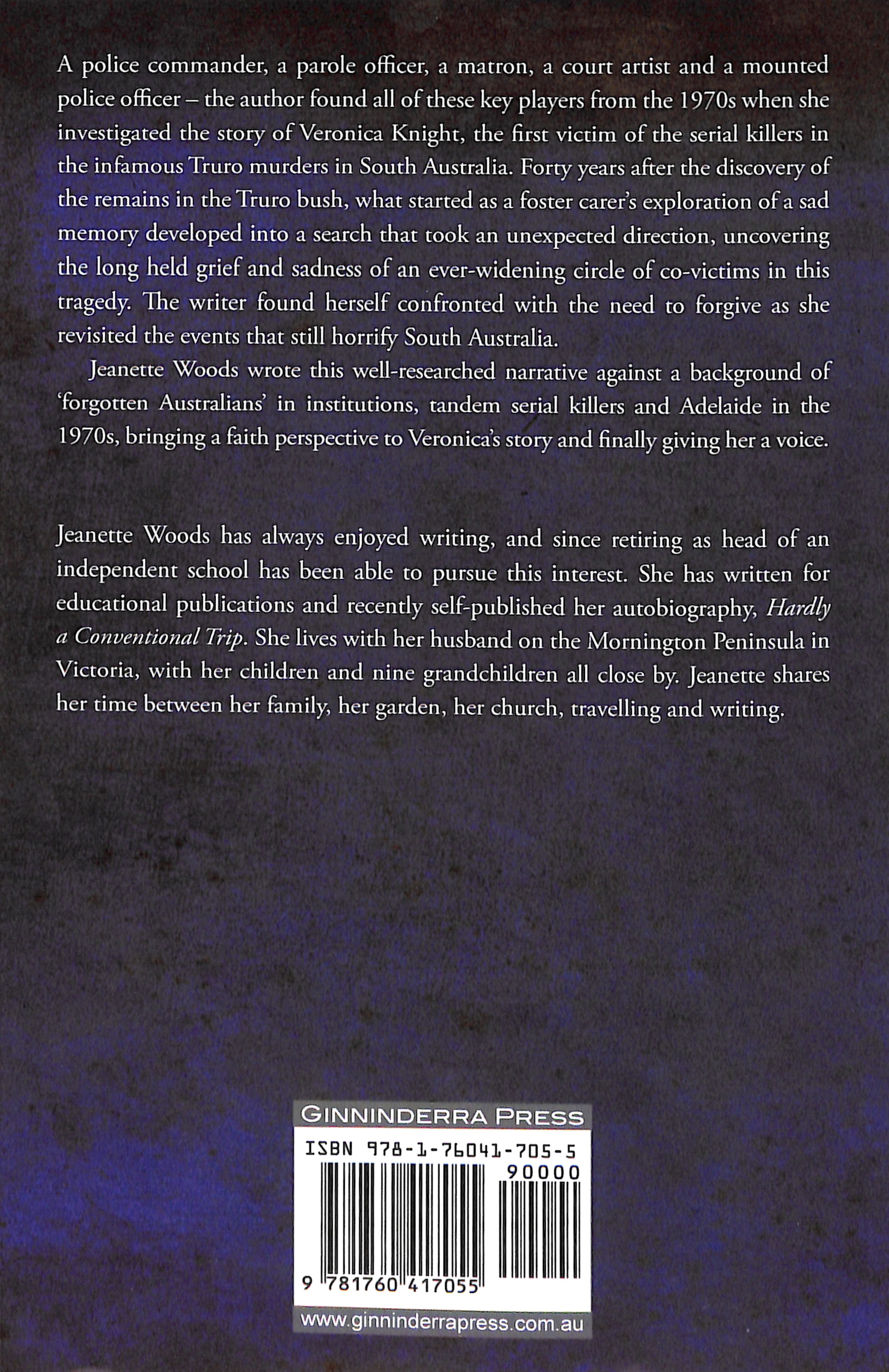 A Voice For Veronica: The Story of Veronica Knight, the First Victim in the Truro Murders in South Australia