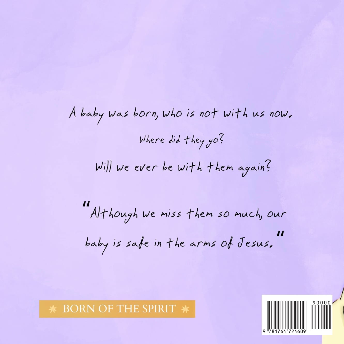 The Baby God Holds: A Christian Children's Book on Miscarriage