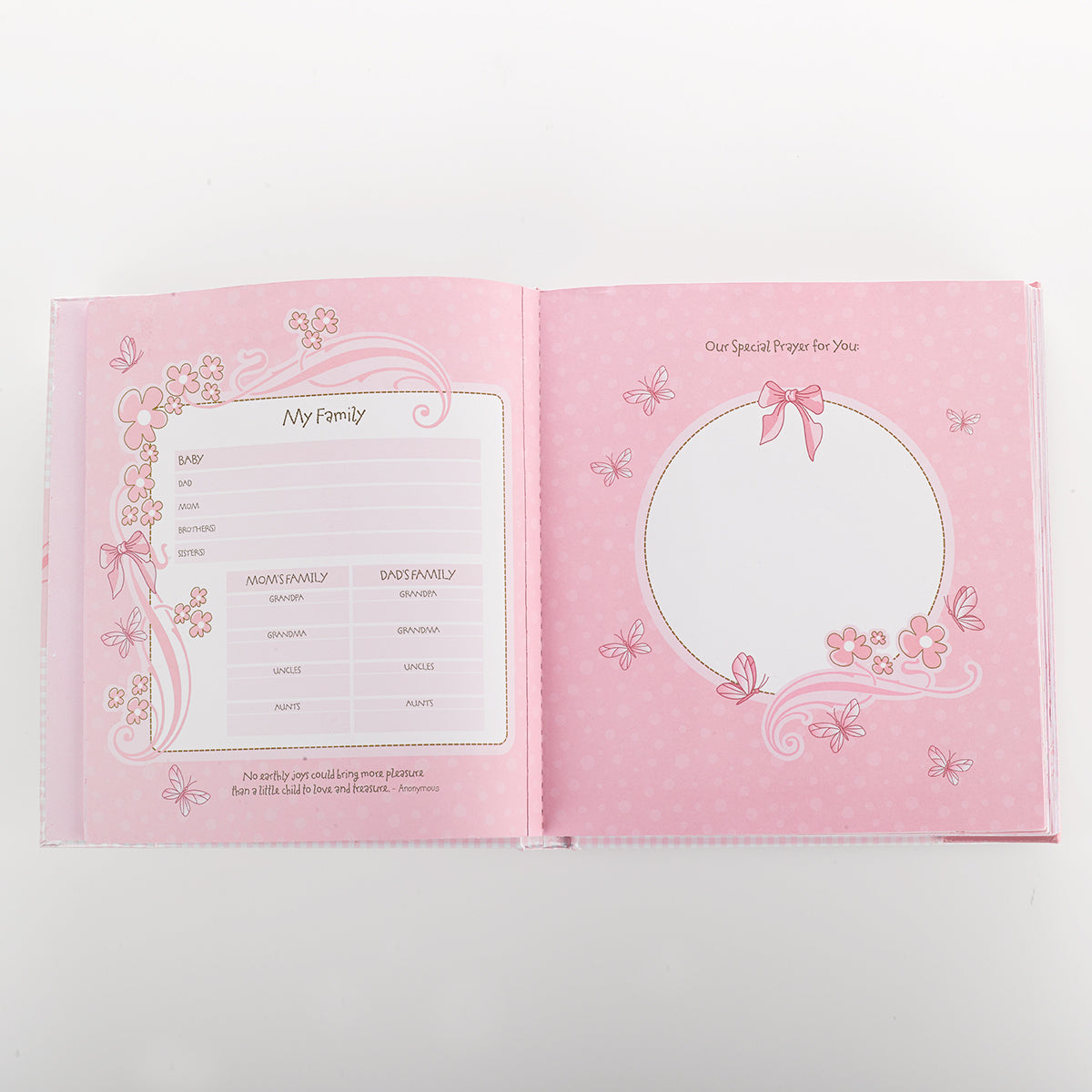 Our Baby Girl Memory Book Gift Boxed