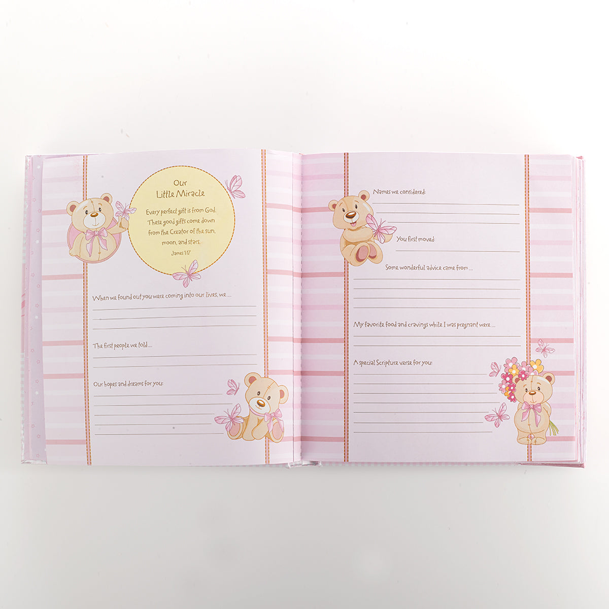 Our Baby Girl Memory Book Gift Boxed