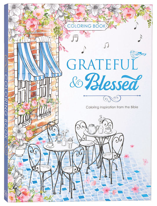 Grateful & Blessed (Adult Coloring Books Series)