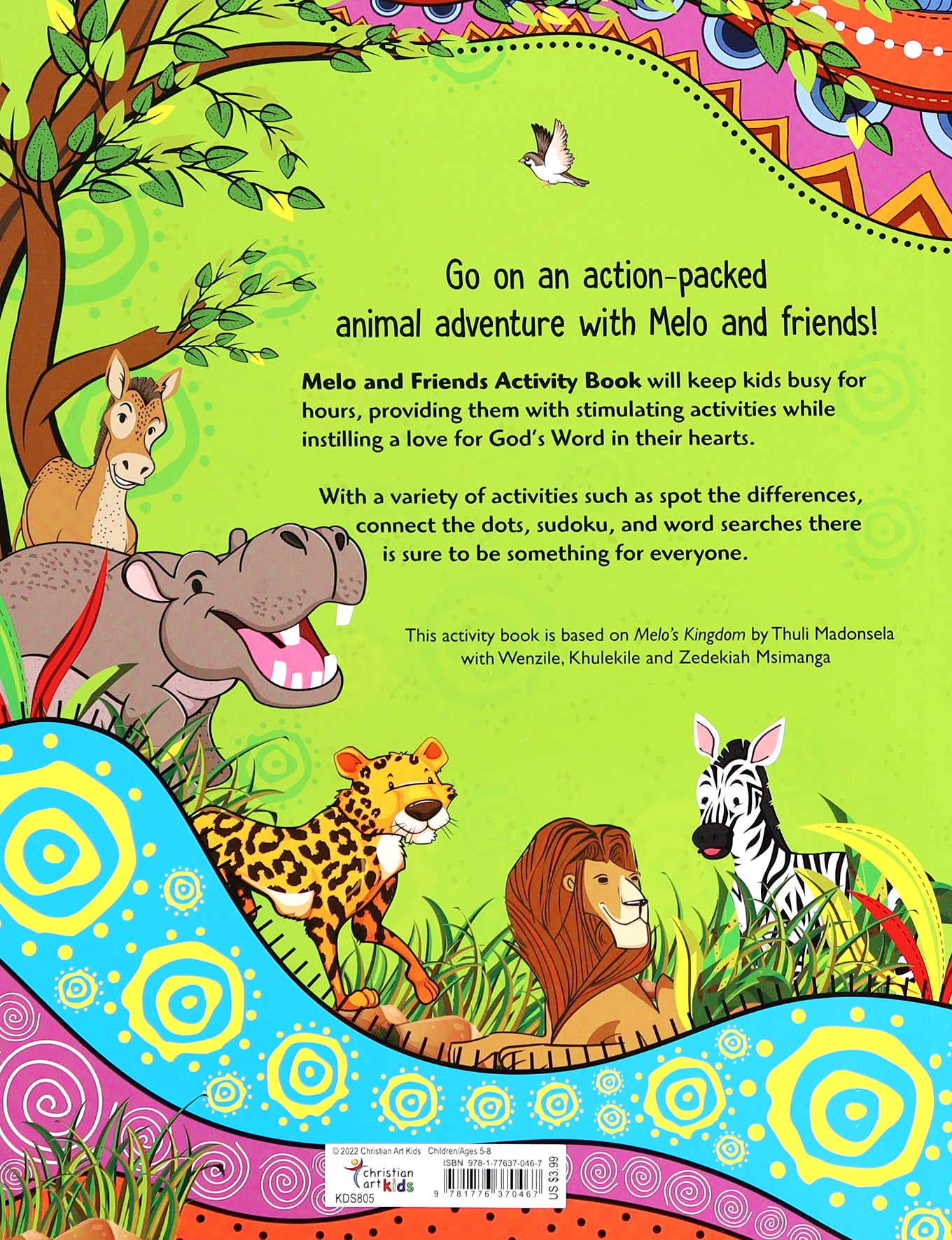 Melo and Friends Activity Book