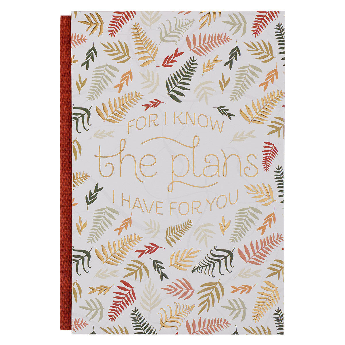 Quarter-Bound Journal: The Plans Fall Leaf (Jer. 29:11)
