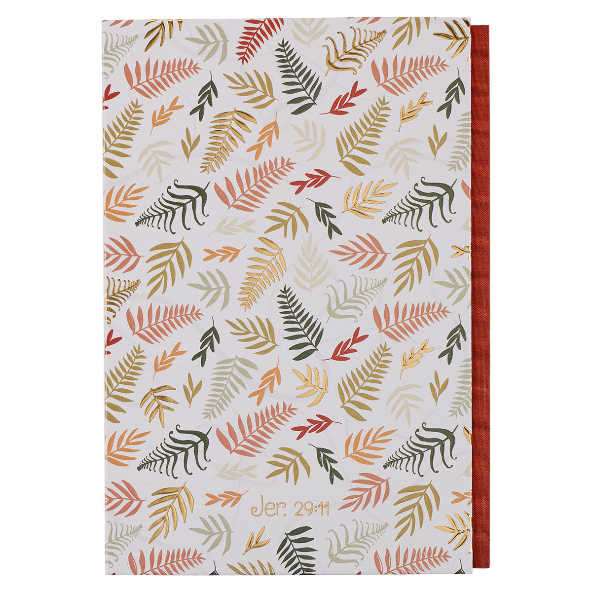 Quarter-Bound Journal: The Plans Fall Leaf (Jer. 29:11)