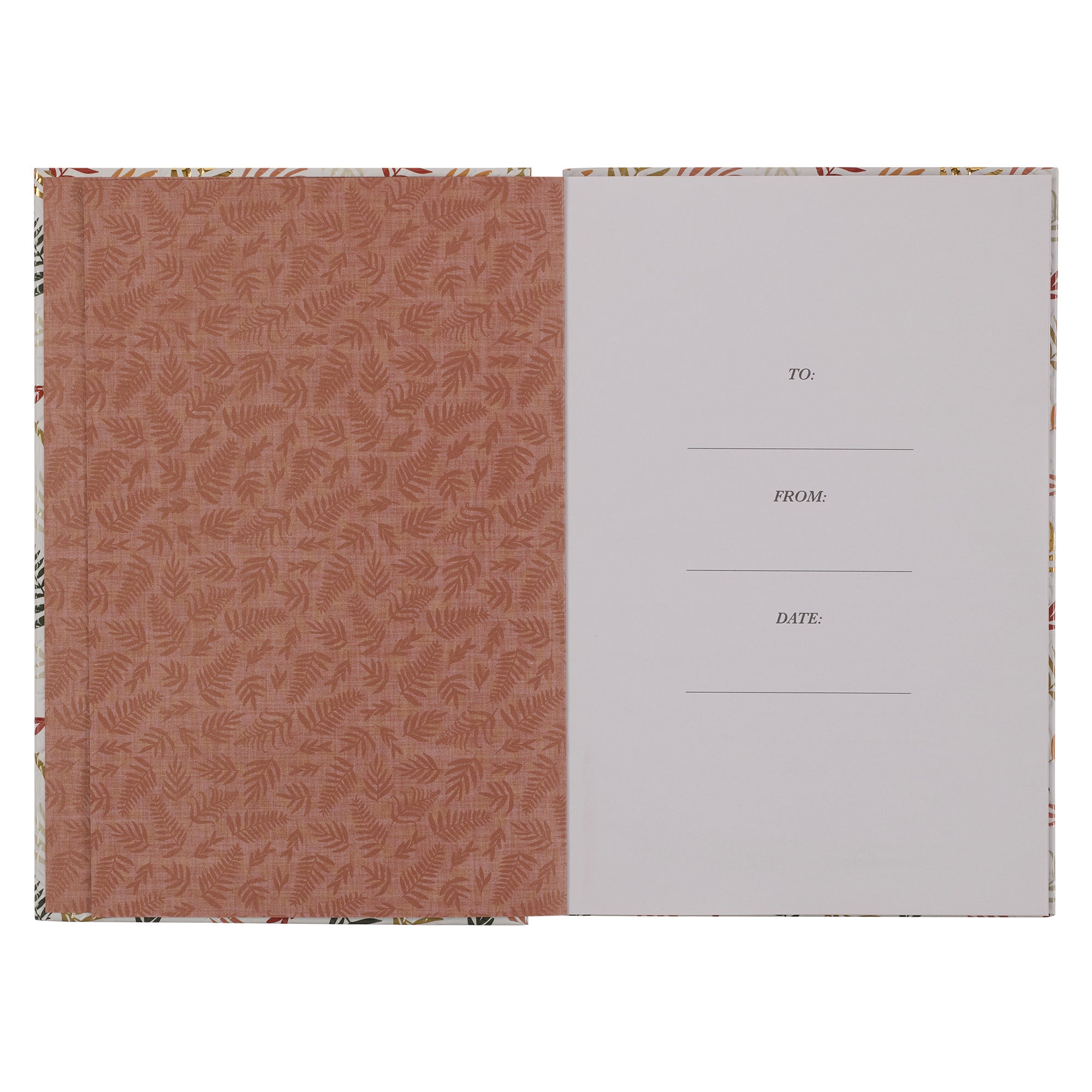 Quarter-Bound Journal: The Plans Fall Leaf (Jer. 29:11)