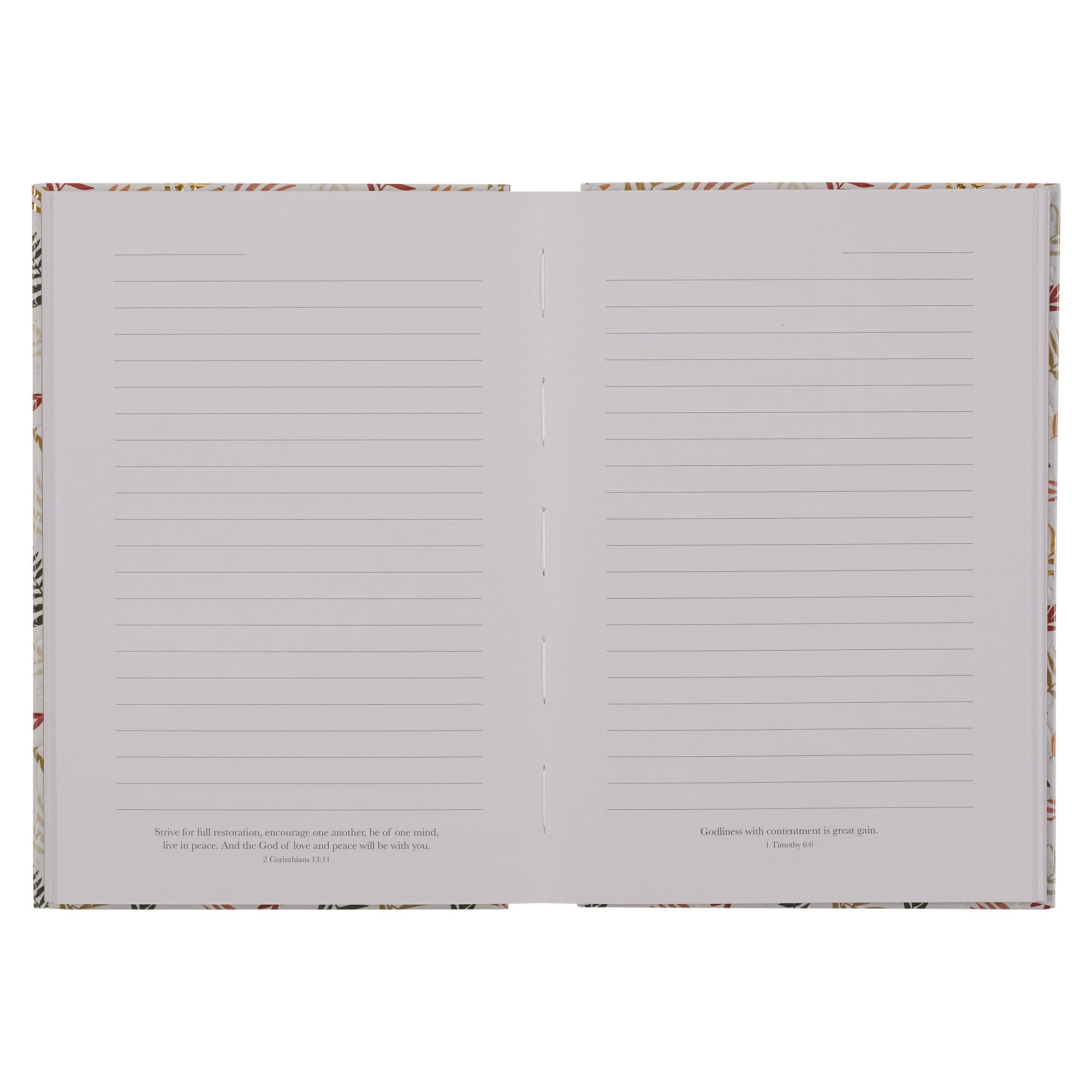Quarter-Bound Journal: The Plans Fall Leaf (Jer. 29:11)