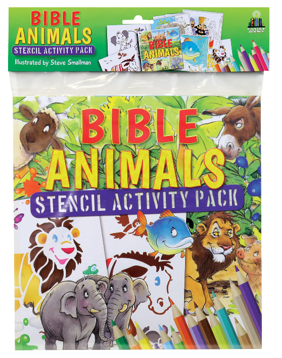 Bible Animals (Stencil Activity Pack)
