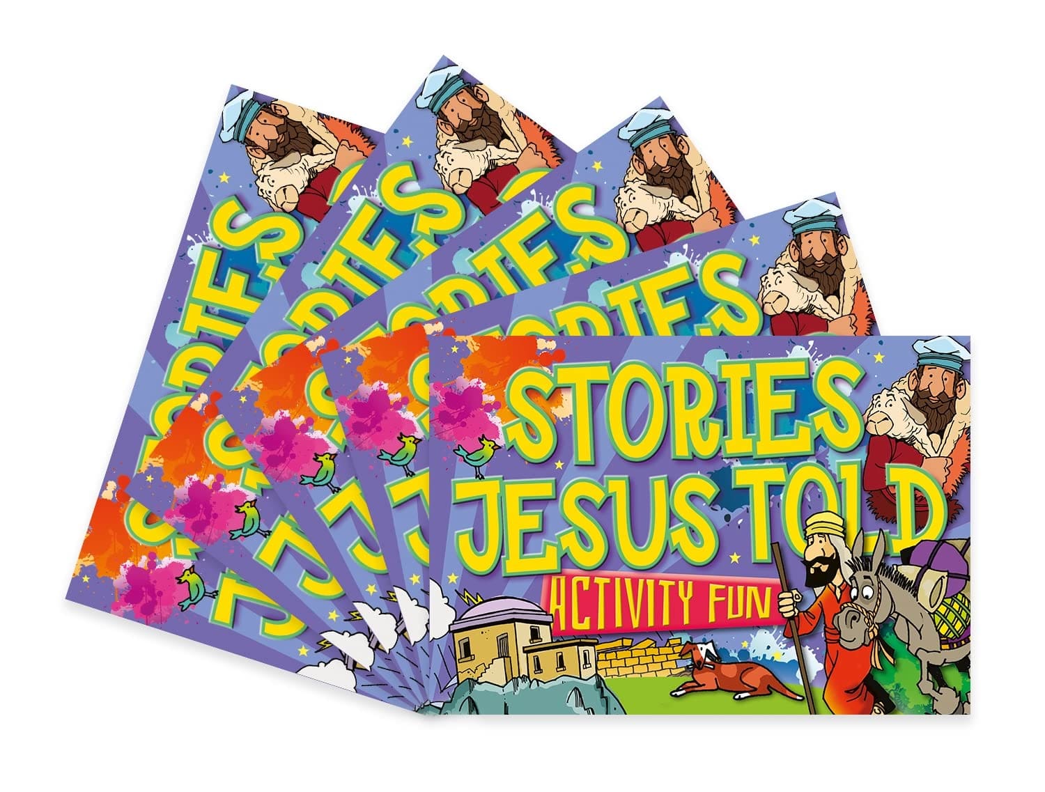 Stories Jesus Told Activity Fun (5 Pack)