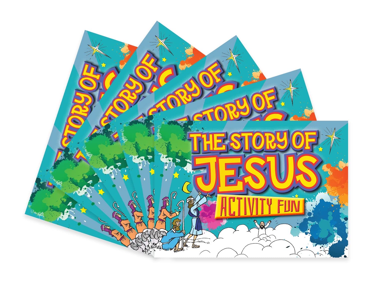 The Story of Jesus Activity Fun (5 Pack)
