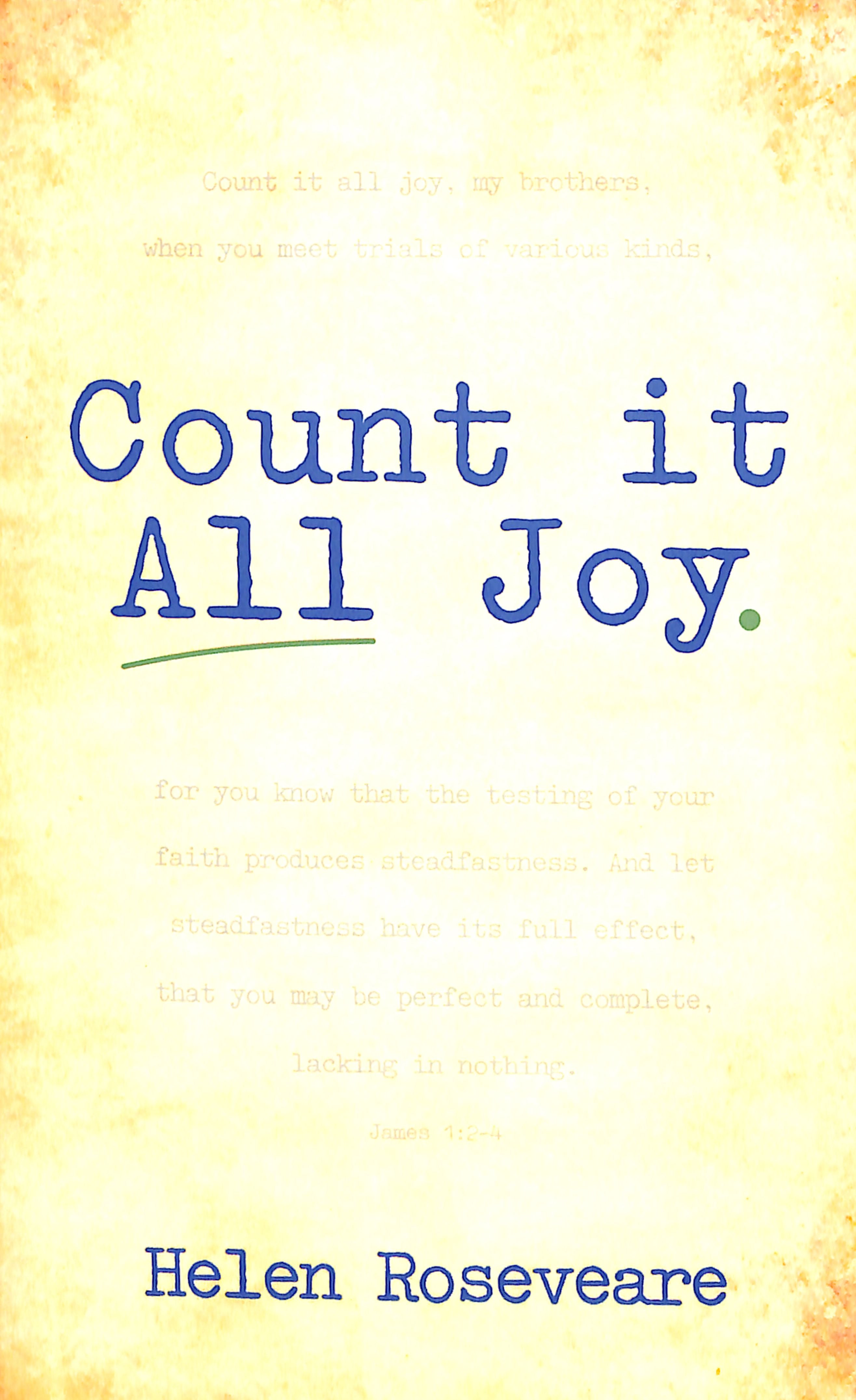 Count It All Joy