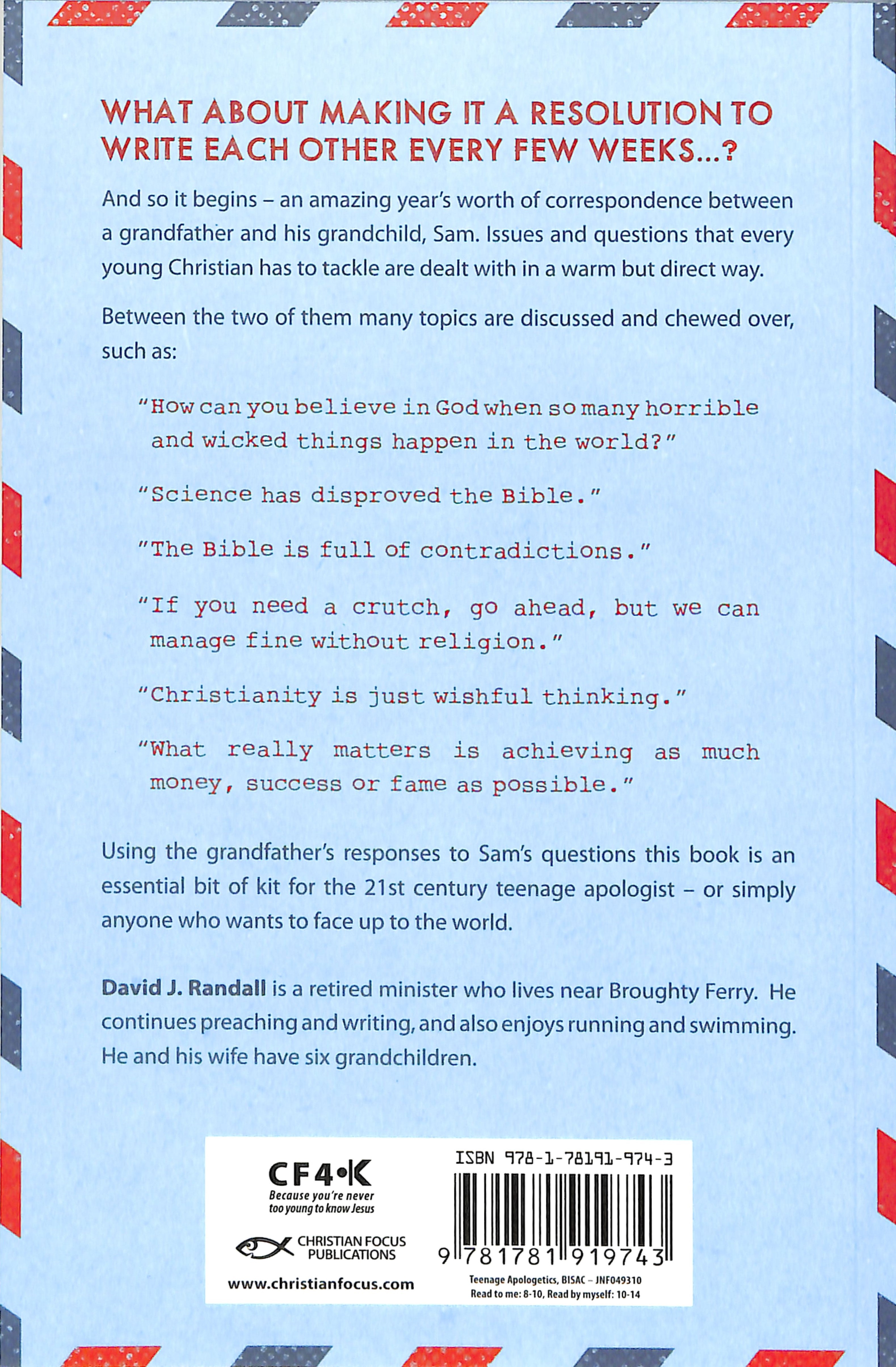 Messages From Grandad: Encouragement For a Young Christian