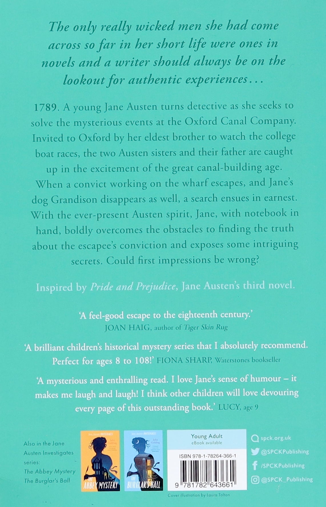 The Convict's Canal (Jane Austen Investigates Series)