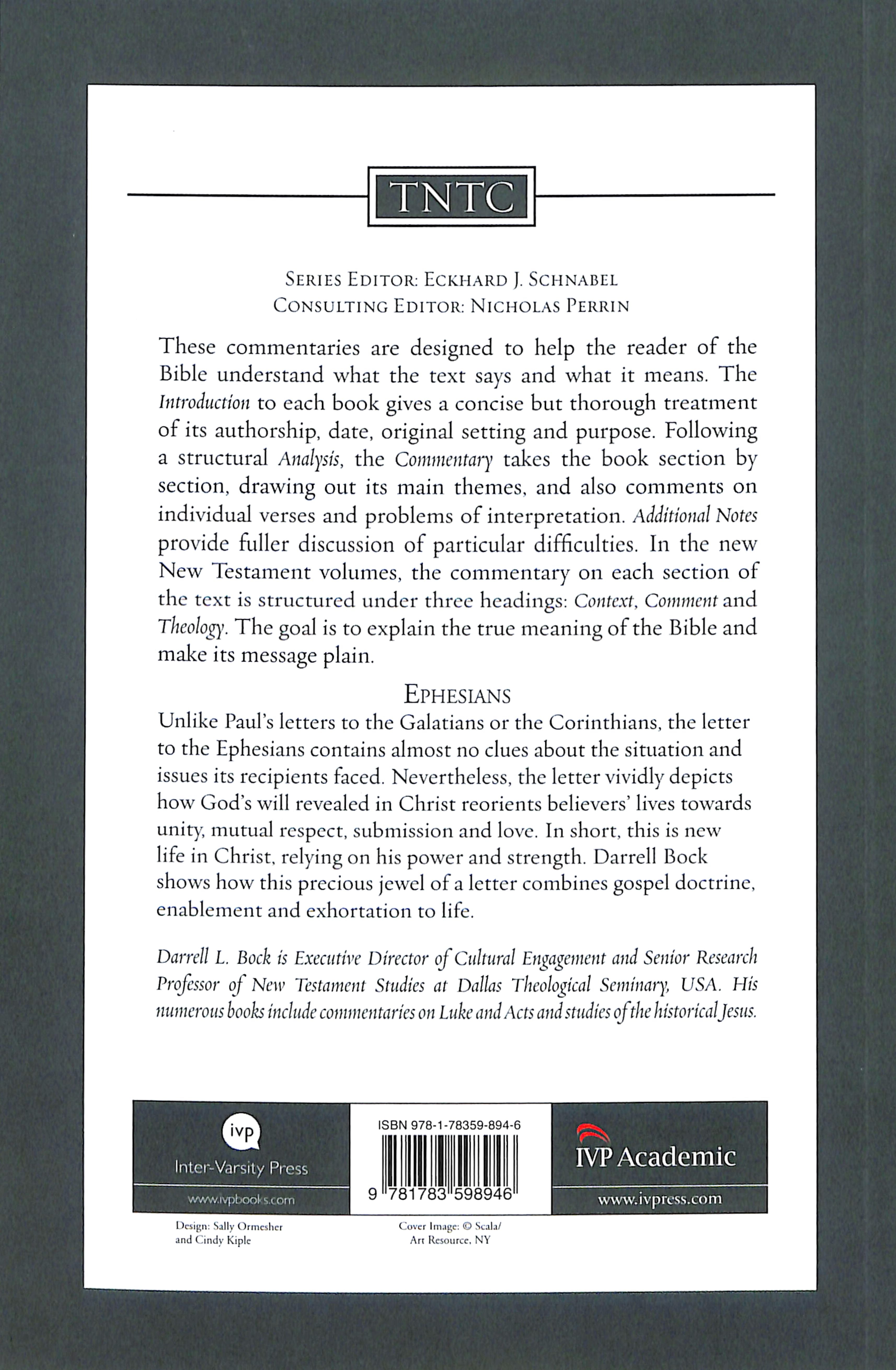 Ephesians (Tyndale New Testament Commentary (2020 Edition) Series)