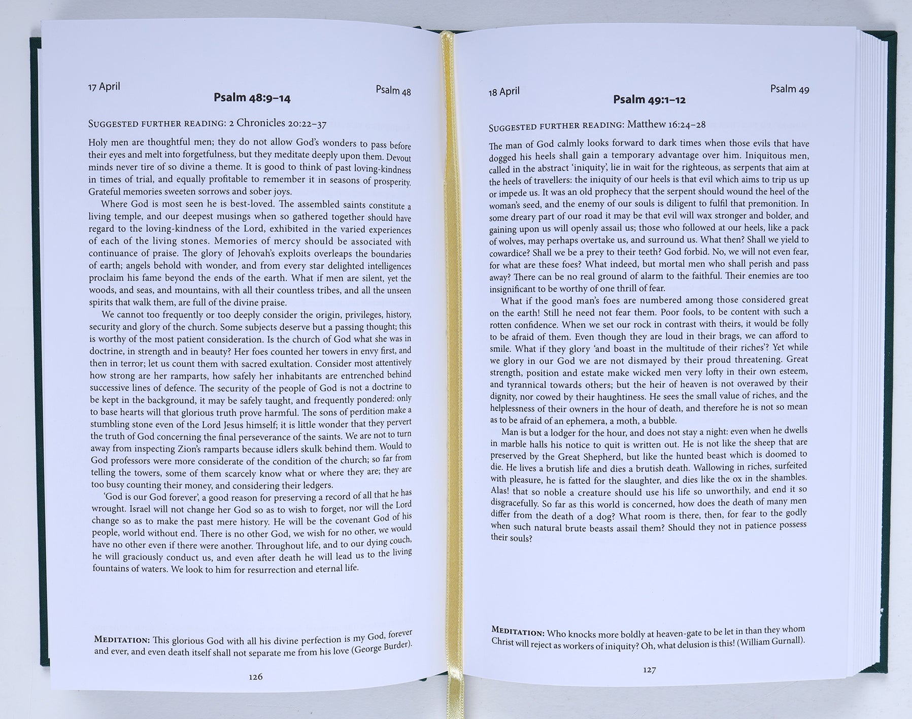 Daily Treasure: 366 Daily Readings From Spurgeon's Treasury of David