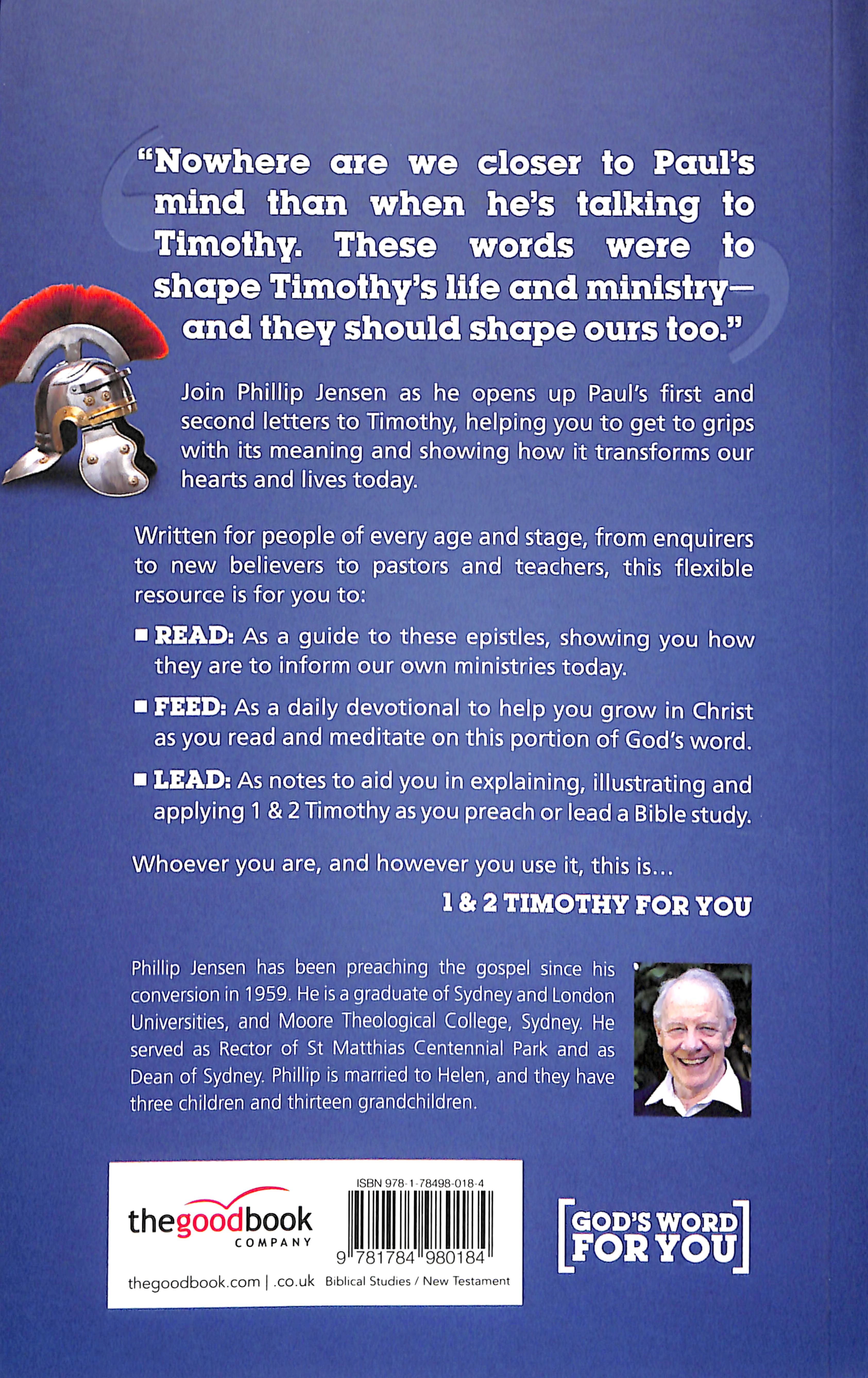 1 & 2 Timothy For You: Protect the Gospel, Pass on the Gospel (God's Word For You Series)