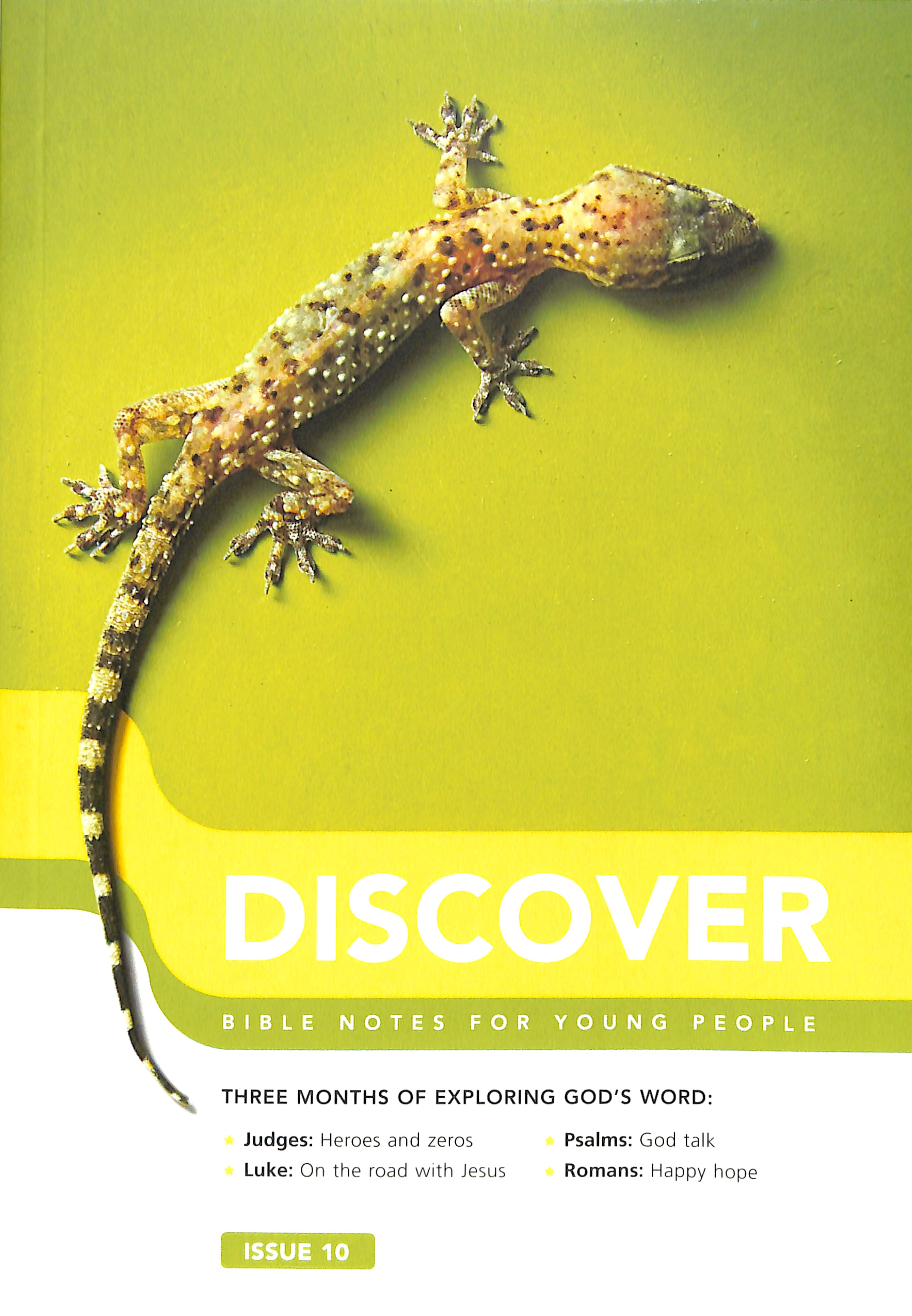 Judges, Psalms, Luke, Romans (#10 in Discover Bible Notes For Young People Series)