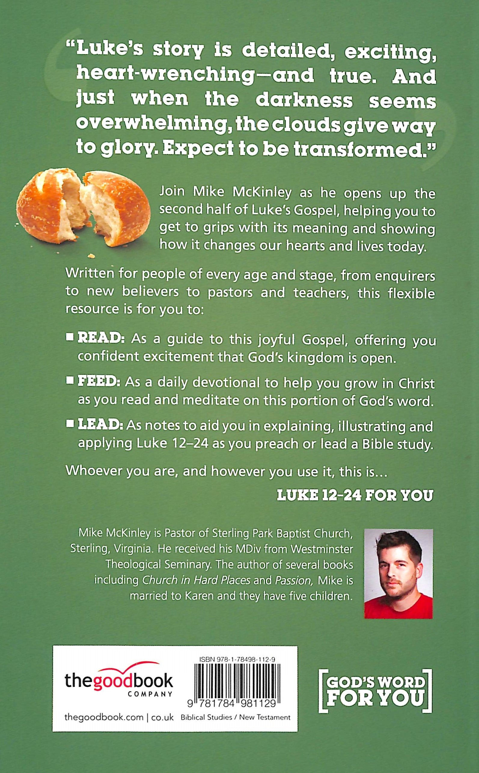 Luke 12-24 For You: For Reading, For Feeding, For Leading (God's Word For You Series)