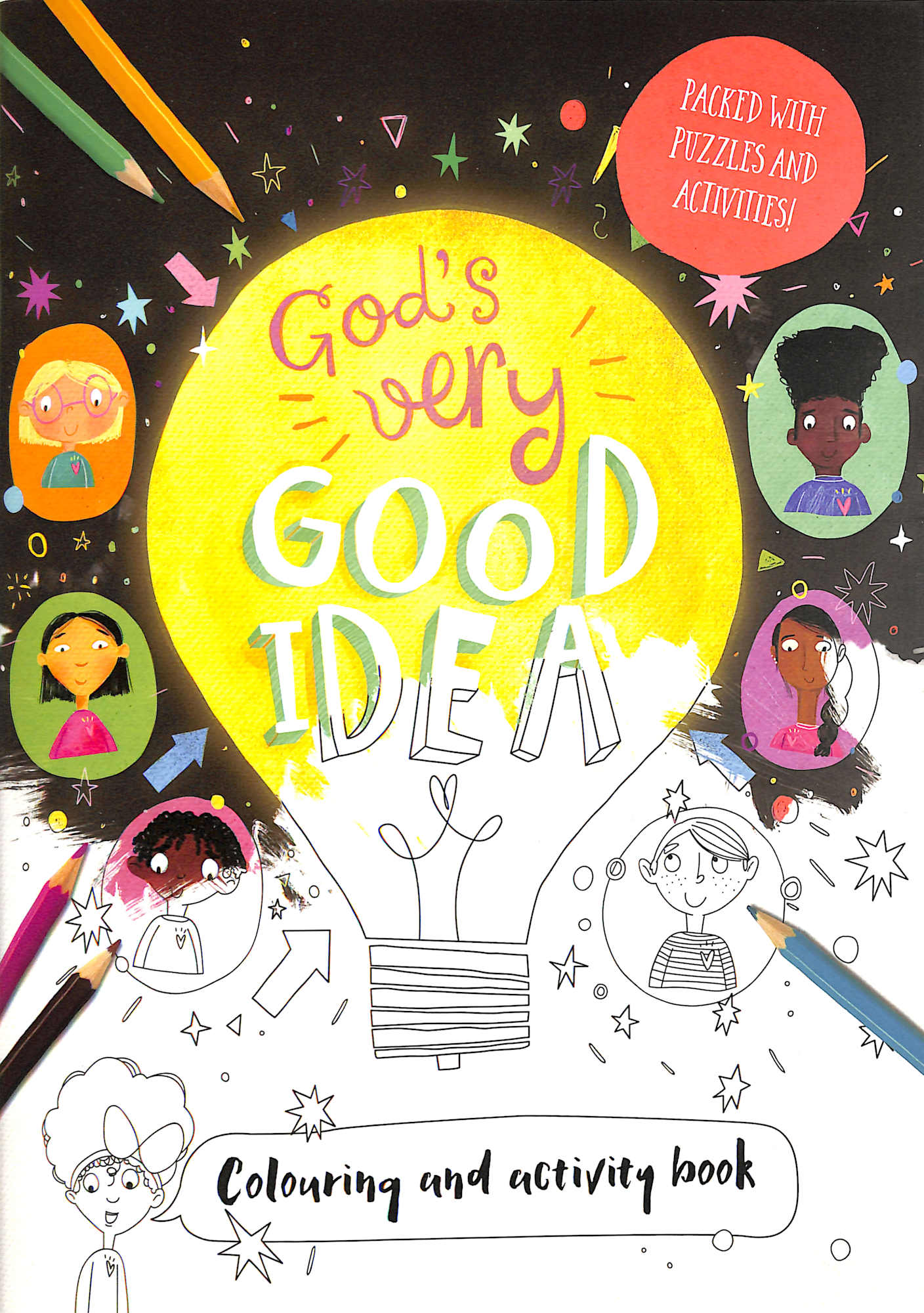 God's Very Good Idea (Colouring And Activity Book): Packed With Puzzles And Activities