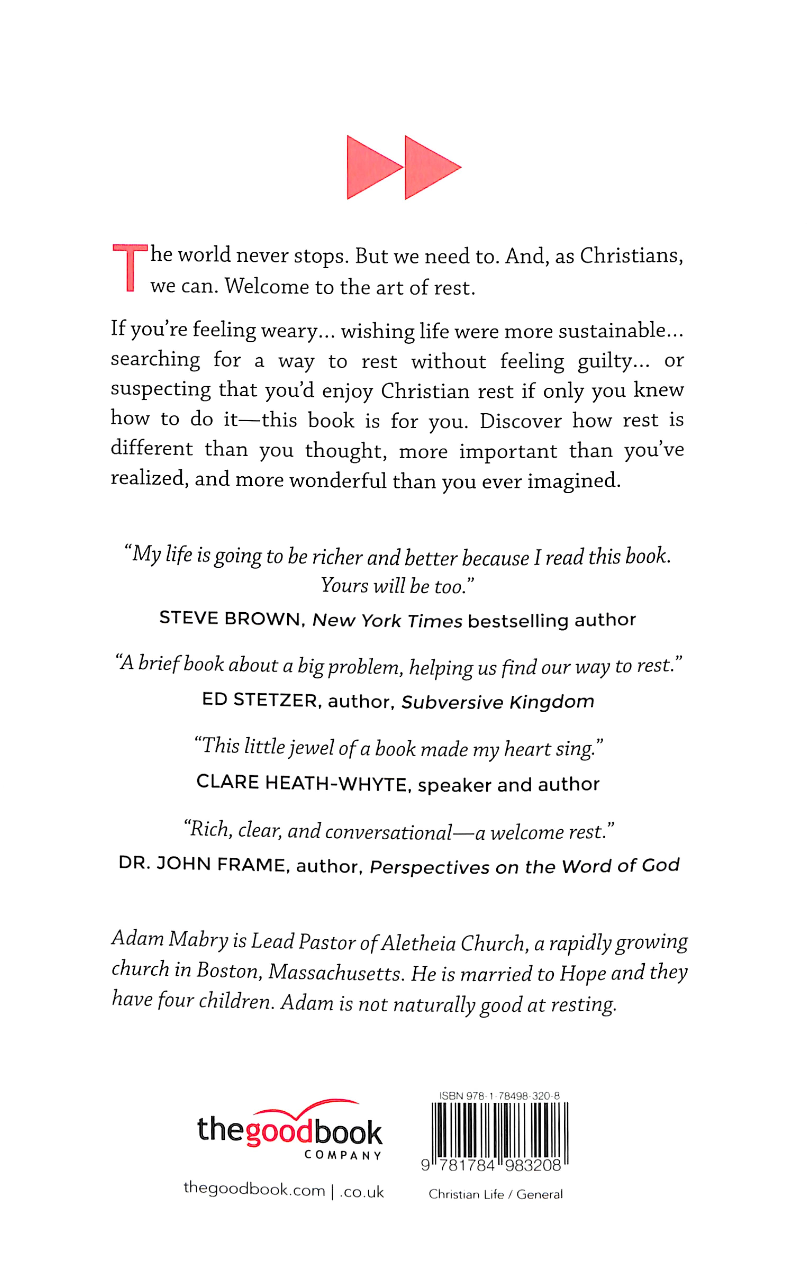 The Art of Rest: Faith to Hit Pause in a World That Never Stops