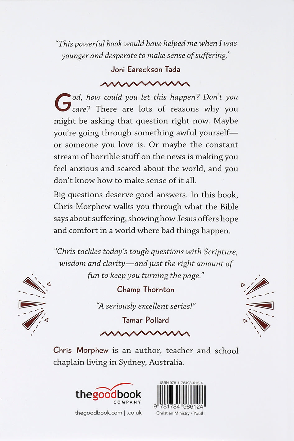 Why Does God Let Bad Things Happen? (The Big Questions Series)