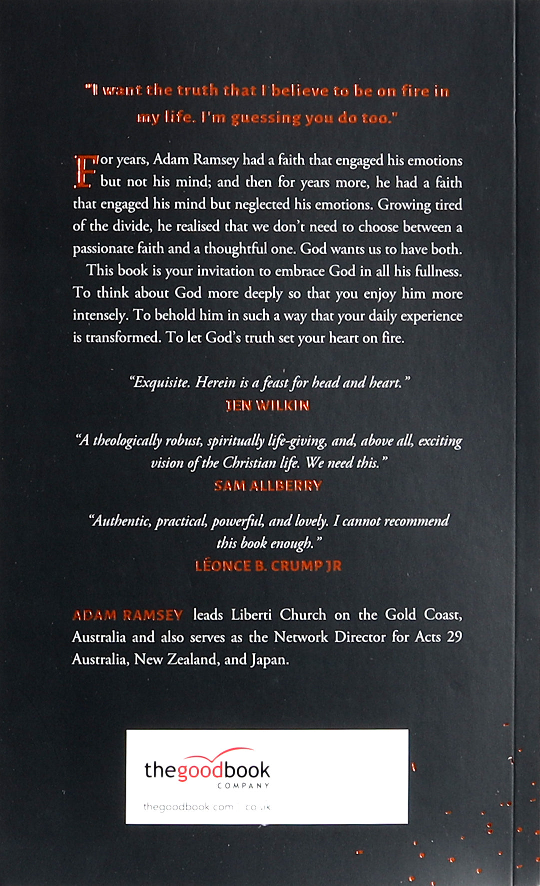 Truth on Fire: Gazing At God Until Your Heart Sings