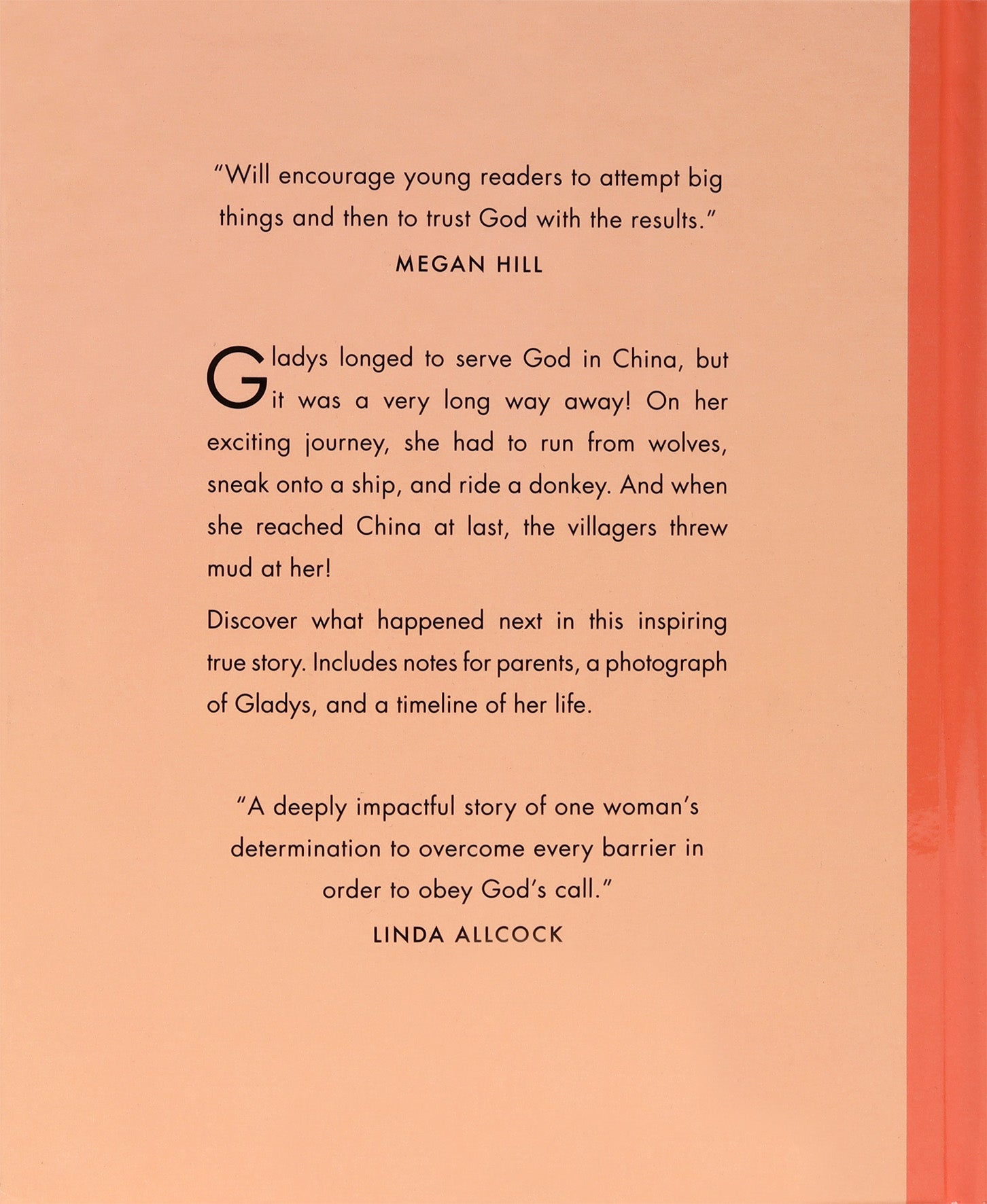 Gladys Aylward: The Little Woman With a Big Dream (Do Great Things For God Series)