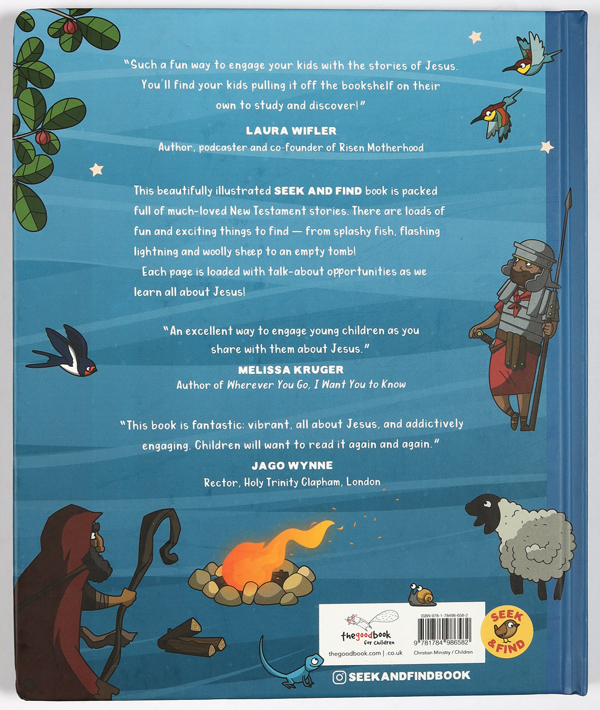 Seek and Find: New Testament Bible Stories - With Over 450 Things to Find and Count!