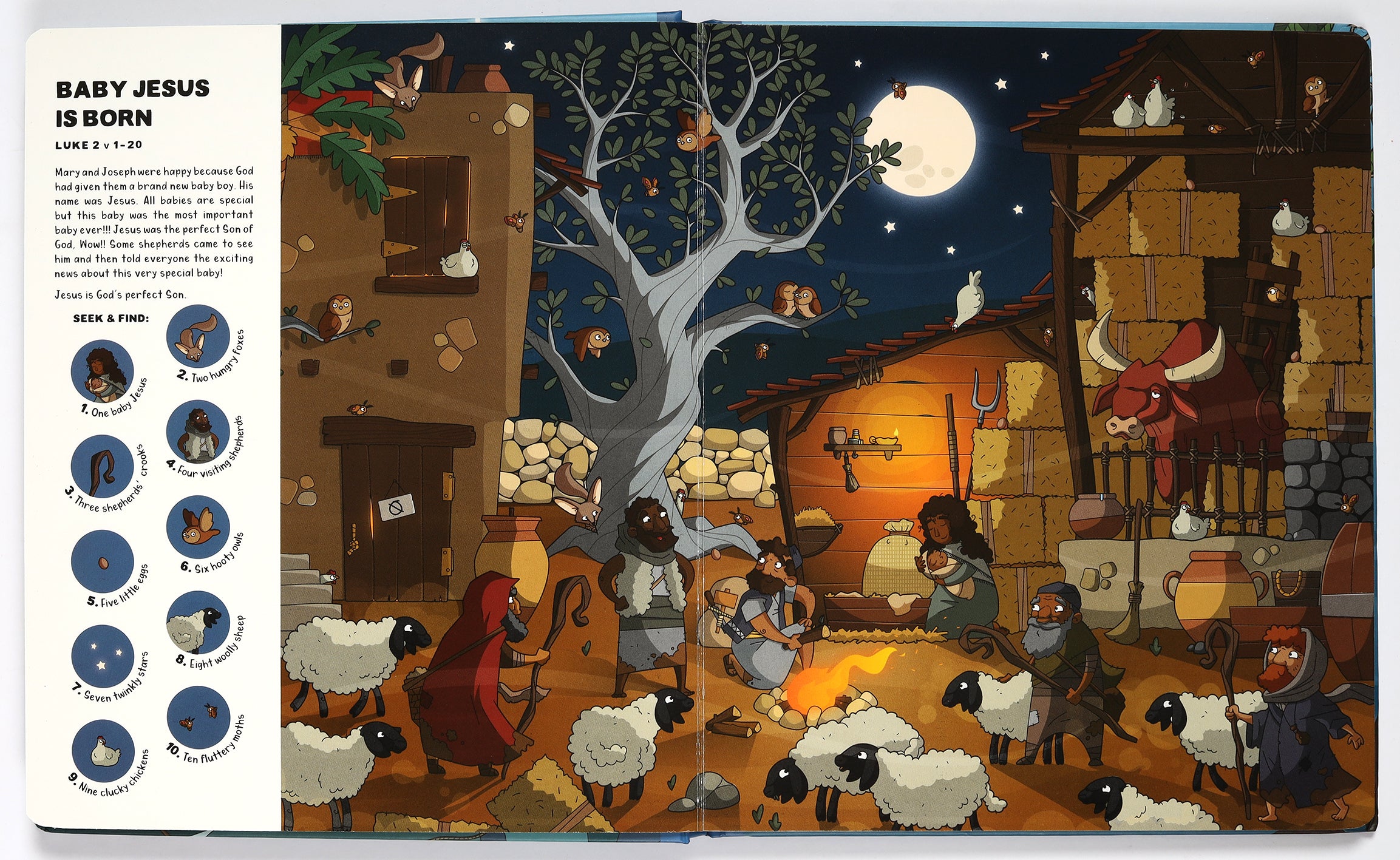 Seek and Find: New Testament Bible Stories - With Over 450 Things to Find and Count!
