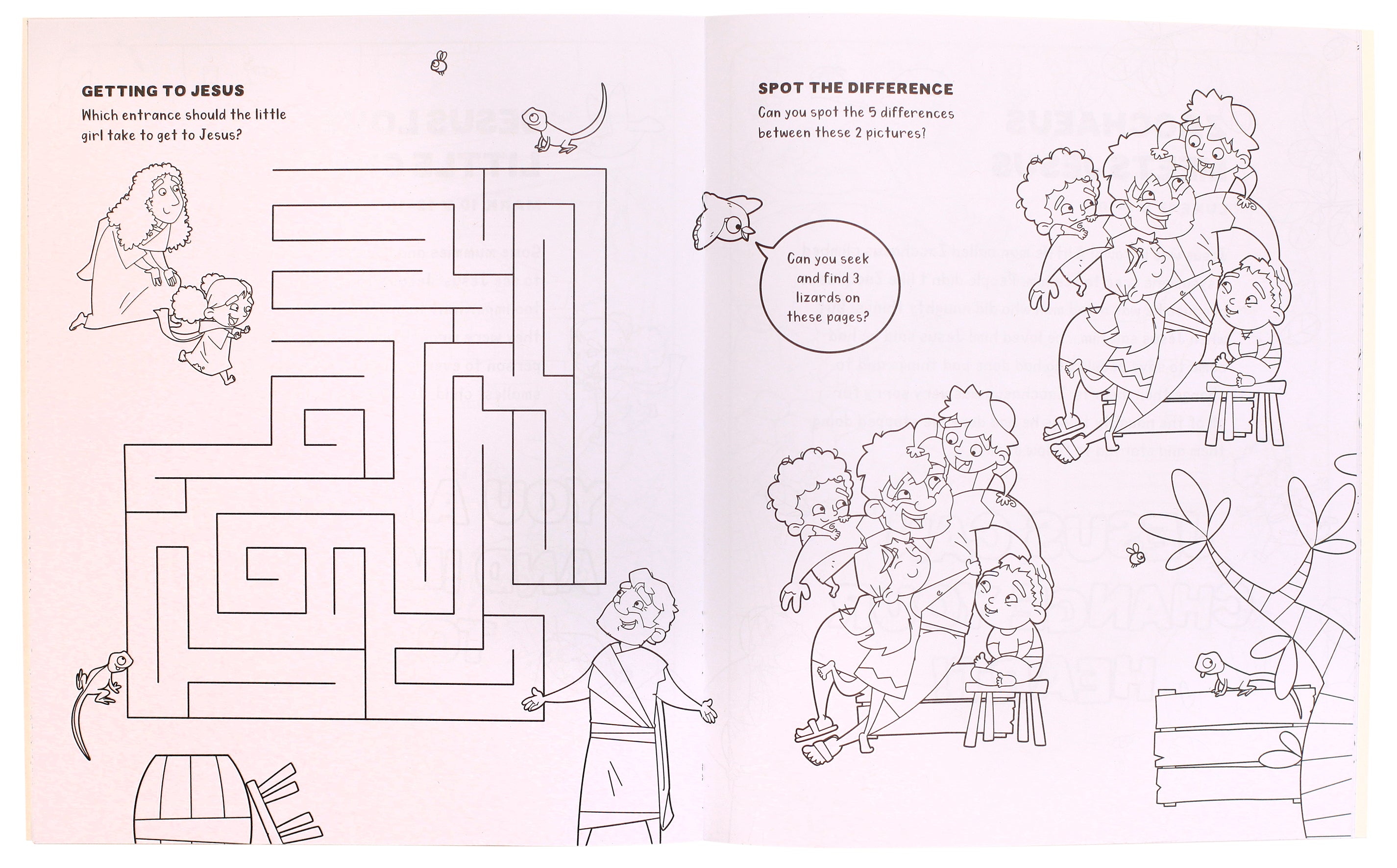 Seek and Find: New Testament Activity Book: Learn All About Jesus!