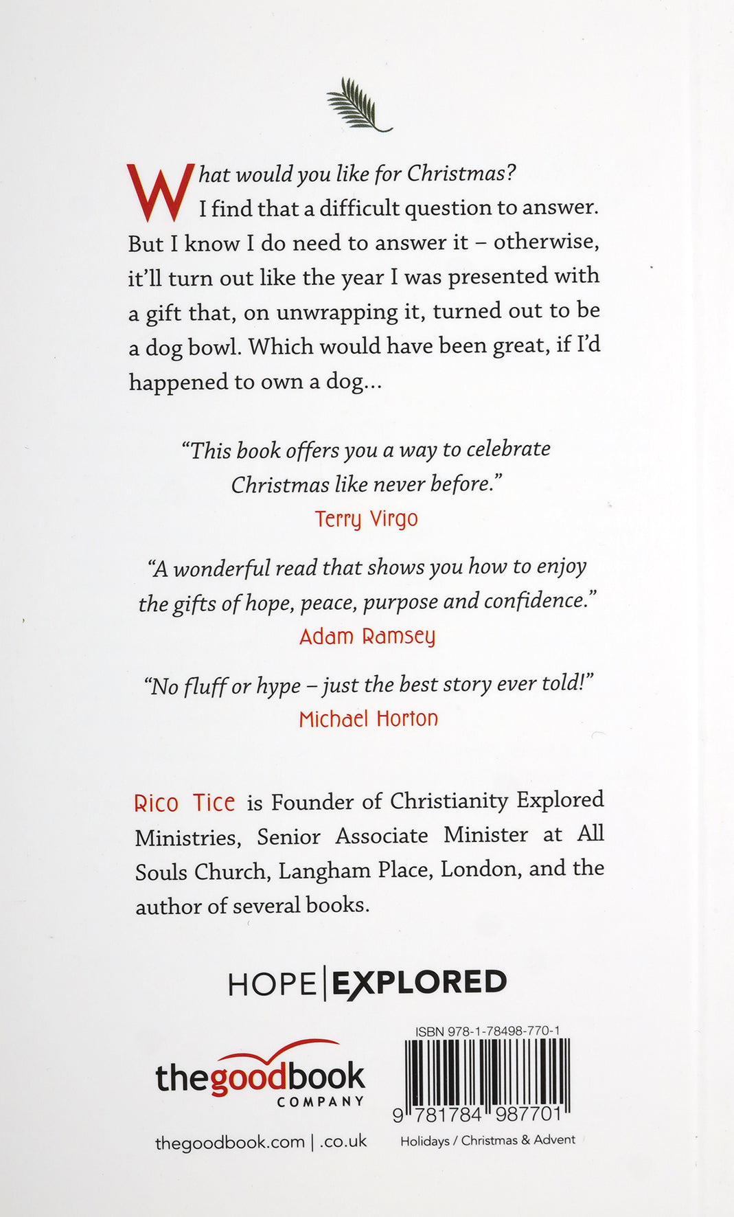 The Ultimate Christmas Wishlist: What If You Could Get What You're Really Hoping For?