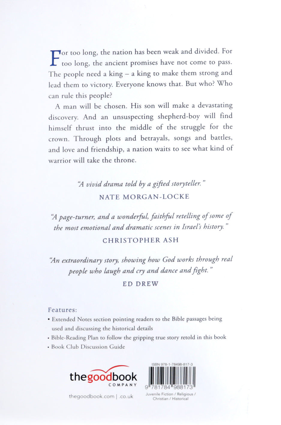 The Songs of a Warrior: Saul and David - a Retelling