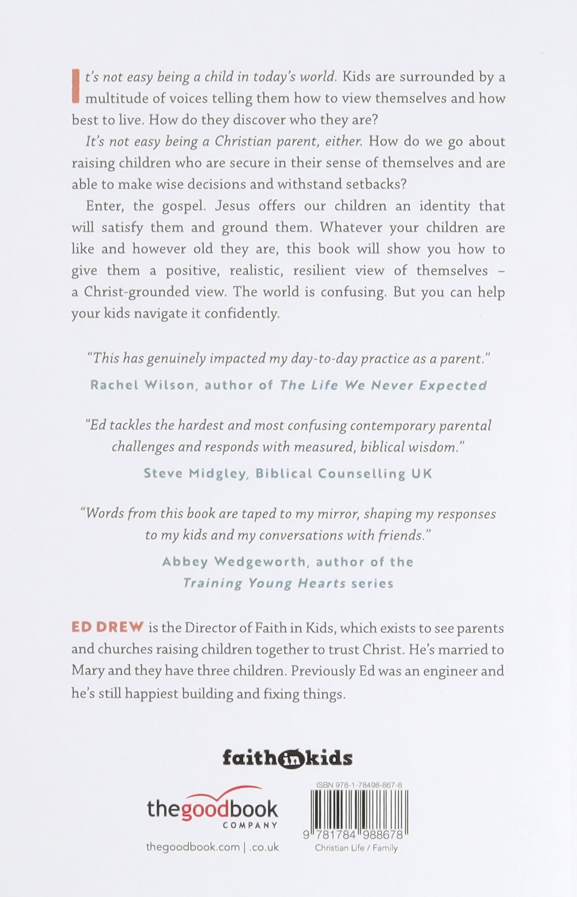 Raising Confident Kids in a Confusing World: A Parent's Guide to Grounding Identity in Christ