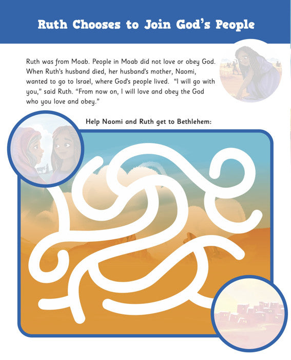 God's Big Promises Bible Heroes Sticker and Activity Book