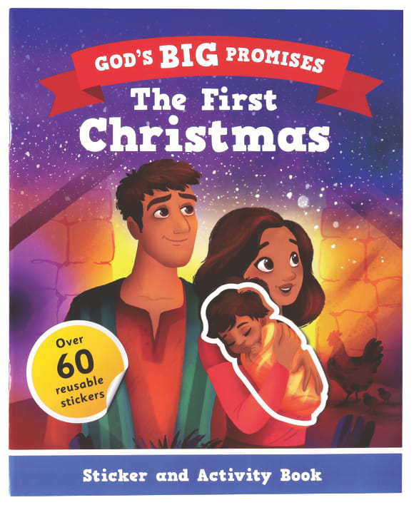 God's Big Promises Christmas Sticker and Activity Book
