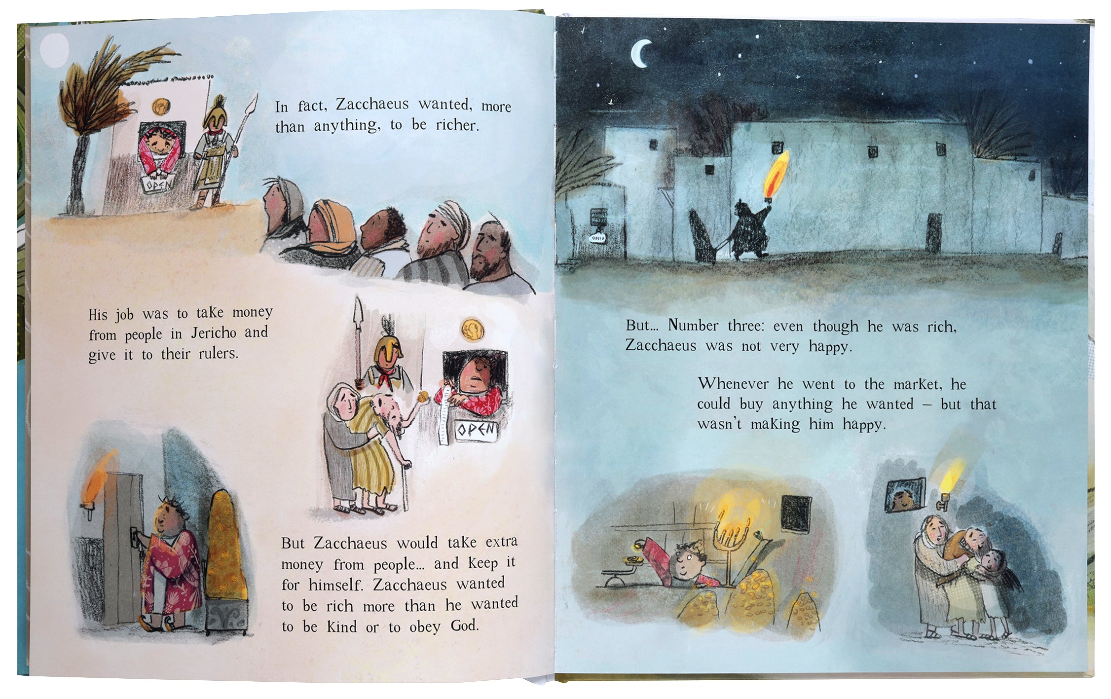 The Man in the Tree and the Brand New Start: A True Story about Zacchaeus and the Difference Meeting Jesus Makes (Tales That Tell The Truth Series)