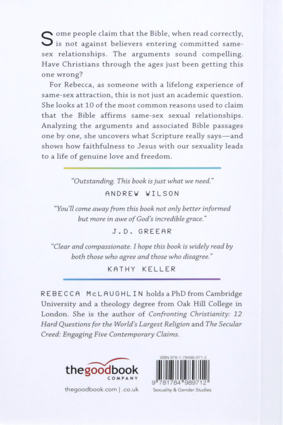 Does the Bible Affirm Same-Sex Relationships?: Examining 10 Claims about Scripture and Sexuality