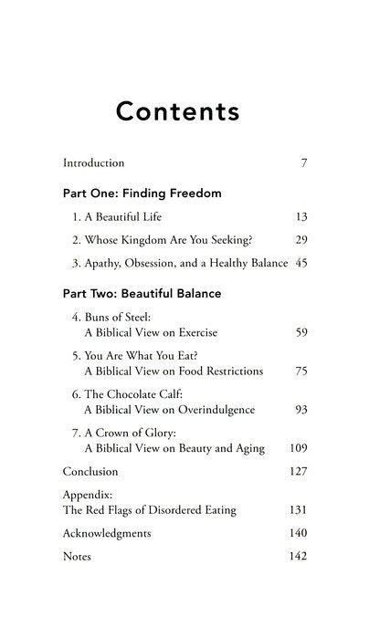 Beautiful Freedom: How the Bible Shapes Your View of Appearance, Food, and Fitness