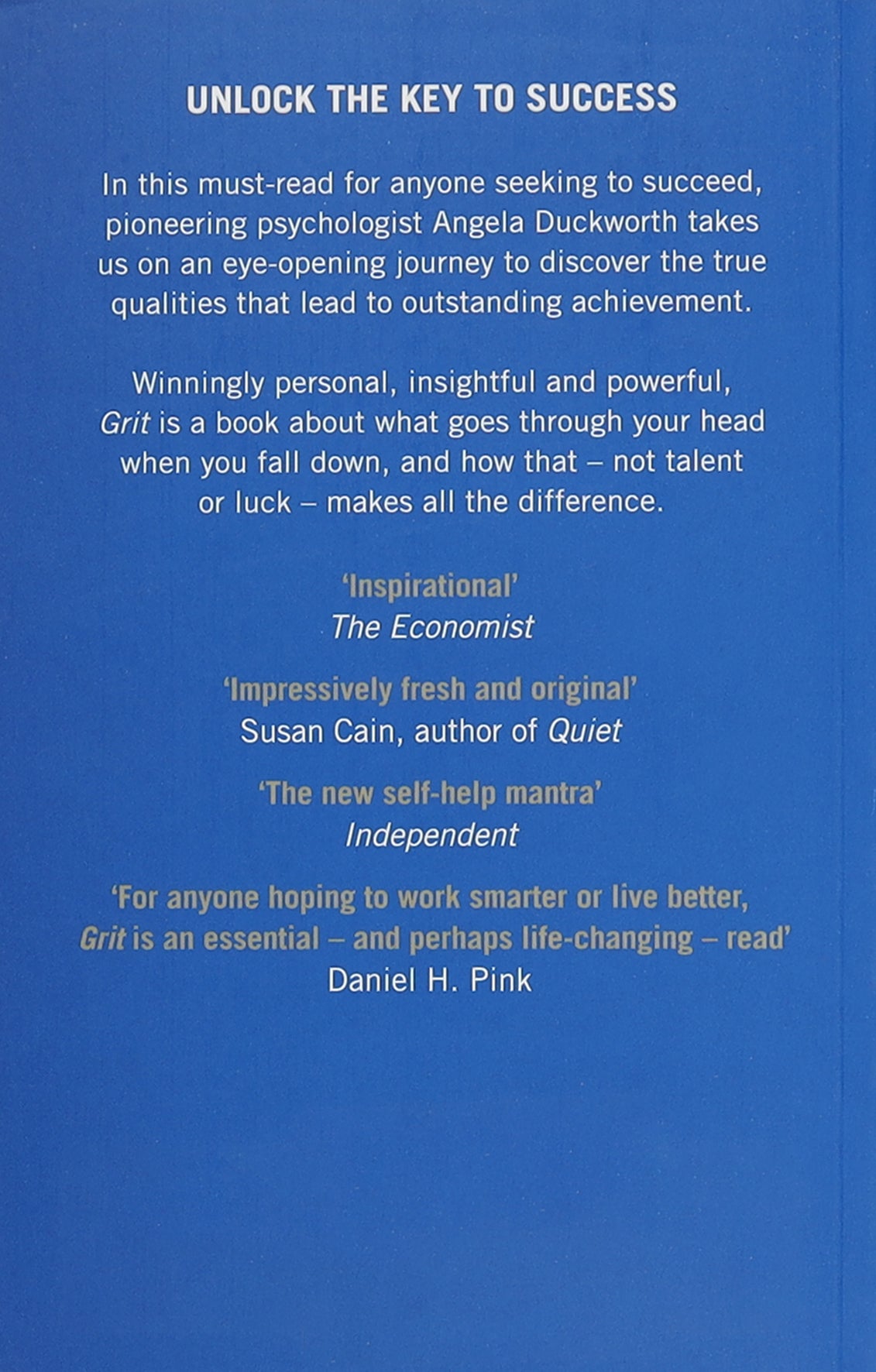 Grit: The Power of Passion and Perseverance