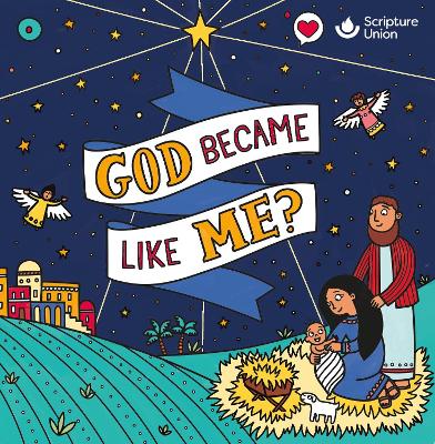 God Became Like Me?: Colouring in Book (10 Pack)