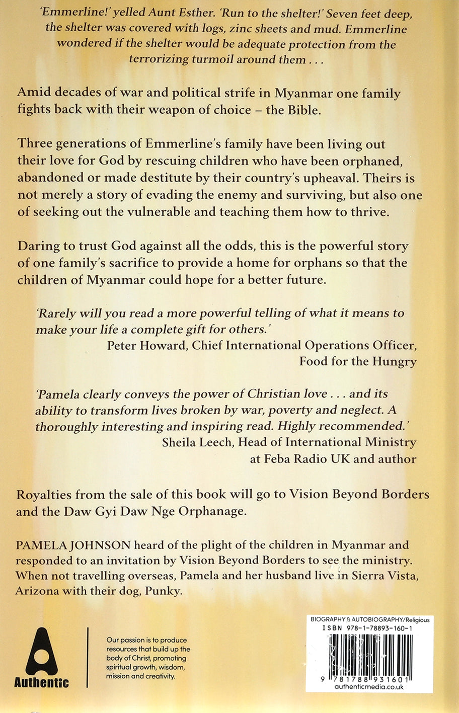 Though I Run Through the Valley: A Persecuted Family in Myanmar Rescues Over a Thousand Children