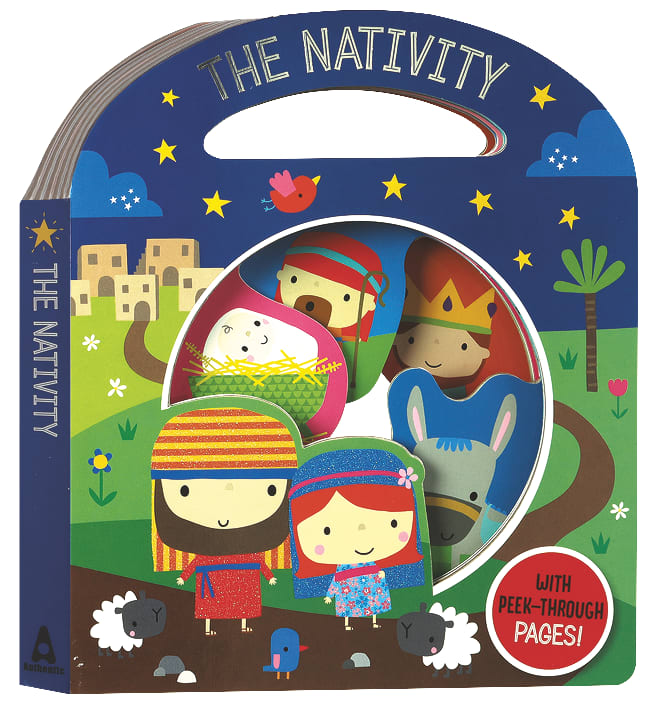 Busy Windows: The Nativity