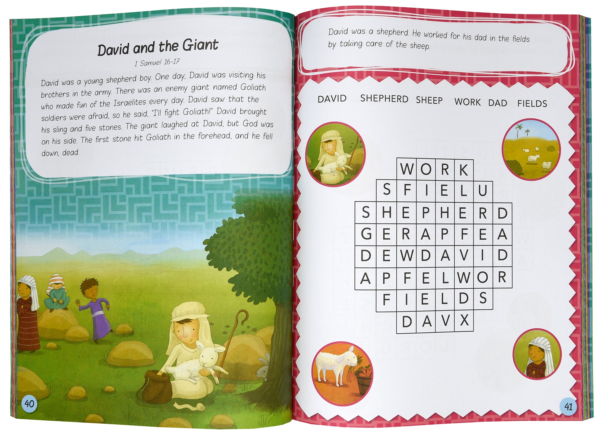 My Word Search Activity Bible (Ages 4-7)