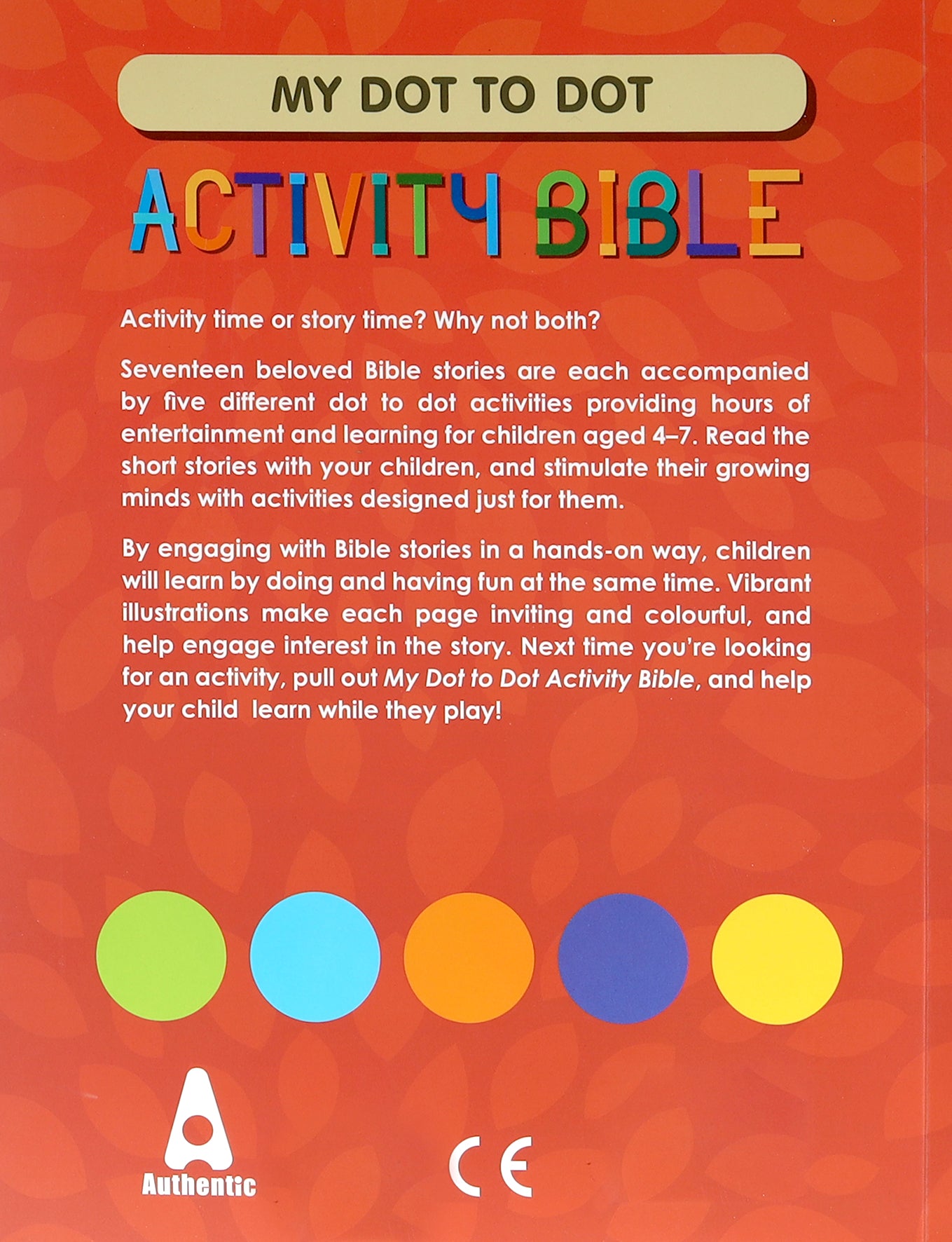 My Dot to Dot Activity Bible (Ages 4-7)